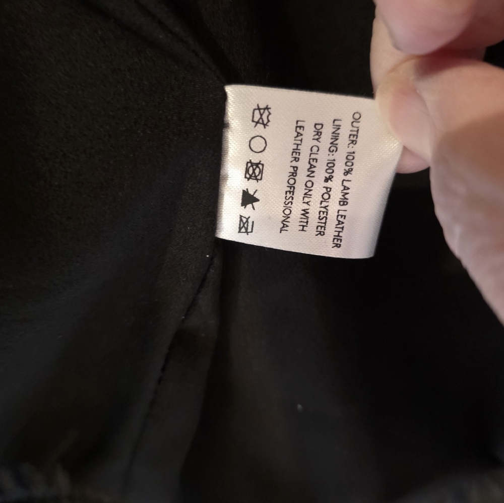 Able Maha Black Leather Jacket 2X - Picture 7 of 15